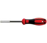 Ceta Form 1/4" Bit Screwdriver Handle, Red, 125mm, F26/BT
