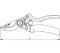 210mm Tree Branch Pruning Shears – Ceta Form, Model J22-215R