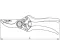 215mm Tree Branch Pruning Shears, Model J22-215P