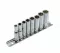 8-Piece Long Hex Bit Socket Set – 1/4" Drive, Ceta Form, Turkish-made, Model C04-RH08