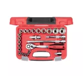 23-Piece Hex Socket Set – 1/2" Drive, Metal Box, Model C20-23PH4