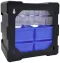 Monoblock Storage Bin with 12 Drawer