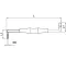 "Ceta Form Z-Handle Slotted Screwdriver 4.0×100 Mm, Z/40"