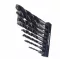 14pc Hex Shank Wood Drill Set 48526: 6 Flat Bits 10mm-25mm & 8 Carbon Steel Drill Bits 3mm-10mm