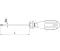 Ceta Form Super Phillips Screwdriver PH3 X 150mm (Model: F14-003-150)