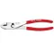 Ceta Form Turkish Groove Joint Pump Pliers With Red Handle 160mm (Model: E05-14-0160)