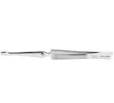 Flat Tip Straight Tweezers, 160 Mm Length, Nickel-Plated Finish – Model H44T-160-SA