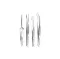 Set Of 4 Electronics Tweezers, Turkish Ceta Form – Model H40-R04