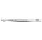 Flat Tip Straight Tweezers, 110 Mm Length, Nickel-Plated, Turkish Ceta Form – Model H43-06-0110
