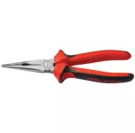 Straight Jaw Long Nose Pliers, Polished, PVC Insulated, 8-inch (200 Mm) – Model E15-44-0200