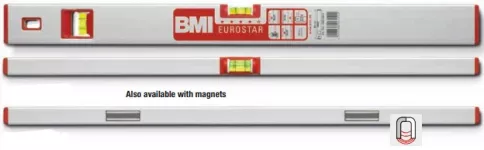 30 Cm Magnetic Spirit Level With 2 Vials