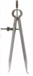 Internal Divider Compass, 7 Inches (175 Mm), With Locking Screw