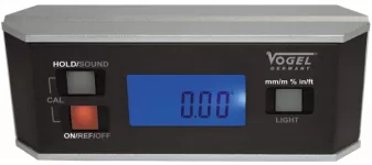 Digital Magnetic Aluminum Protractor, Dimensions: 150×33×60 Mm