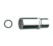 Long Serrated Socket, 10 Mm X 1/4", C04-B10
