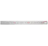 Measuring Ruler , 50 Cm × 24.50 Mm, Ceta Form, Turkey, P15-050