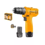Ingco Lithium-ion Cordless Drill 12V +1Battary