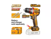 Compact Brushless Cordless Drill 20 V INGCO