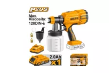 cordless Electric Spray Gun 20 V INGCO