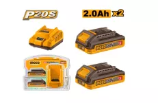 P20S Lithium-Ion Battery And Charger Kit 20 V INGCO
