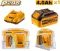 INGCO 20V 4.0Ah Lithium-Ion Battery Pack And Charger Kit Ingco