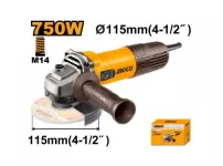 Angle Grinder 750 W 115 Mm INGCO