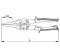 Ceta Form Straight Tin Snips 10", Model J04-250S