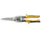 Ceta Form Long Nose Straight Snips, Yellow, 12", Model J04-300S