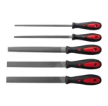 Ceta Form File Set, 5 Shapes, 10", Turkish Made, Model J72-1051A