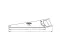 Ceta Form Hand Saw For Wood 20", 500mm, Turkish Made, Model J41-207