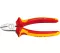 Ceta Form Diagonal Cutting Pliers 1000V Insulated, 7", Turkish Made, Model G12-18-0180