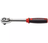 Ceta Form C21-12 Ratchet Handle, 1/2 Inch Drive, Red And Black Handle, 250 Mm