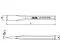 Ceta Form L27-150 Flat Chisel, Nickel-Plated, 16 × 150 Mm, Made In Turkey