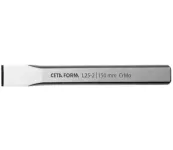 Ceta Form L25-250-2 Flat Chisel, 250 Mm, Hardened Steel, Type H.D0 1, Made In Turkey