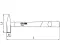 500g Ball Peen Hammer – Ceta Form (Turkish) – L01-500