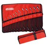 12-piece Serrated Ring Wrench Set, 6–32 Mm, CETA FORM, Turkish, B14-R12