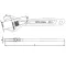Eta Form Adjustable Wrench 200 Mm – Model B21-200B – Made In Turkey