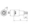 1/2" Drive Torx Bit Socket T40, 54 Mm Length Ceta Form, Turkish, C28S-T40