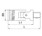 Y-type Socket Handle, Ceta Form, Made In Turkey — C21-80