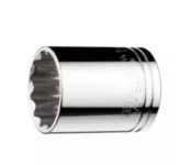 C22A-B13 1/2" Serrated Socket, 38mm , Ceta Form, Made In Turkey