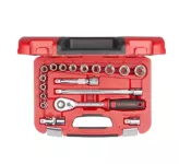 18-piece 1/2" Hex Socket Set, Ceta Form, Made In Turkey — C20-18PH2