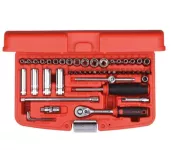 50-piece 1/4" Socket And Bit Set With Screwdriver And Sockets, Ceta Form, Made In Turkey — C00-50PH2