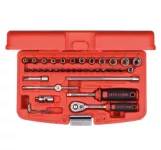 40-piece 1/4" Socket And Bit Set With Screwdriver And Sockets, Ceta Form, Made In Turkey — C00-40PH2