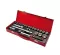 23-piece 1/2" Hex Socket Set (8–22mm) In Metal Case, Ceta Form, Made In Turkey — C20-23MH4