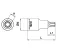 C28S-T60 Long Torx Bit T60, 1/2'' Drive, Length 54mm – Ceta Form, Made In Turkey