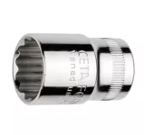 15 Mm 12PT Socket, 1/2 Inch Drive, Model C22-B15, Cetaform Turkish.