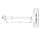 Ceta Form T-Handle Socket Wrench 7mm Length 230mm Turkish K20-07