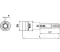Ceta Form 1/2 Long Star Hex Bit 14mm Turkish C28S-R14L