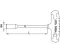 Ceta Form T-Handle Socket Wrench 10mm Length 230mm K20-10L