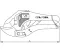 Ceta Form I20-190 190mm Propline Cutter, 42mm Cutting Capacity