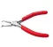 Electronic Pliers With Bent Nose, Red Handle, 120 Mm, Ceta Form (Turkish), Model H31N-120SB